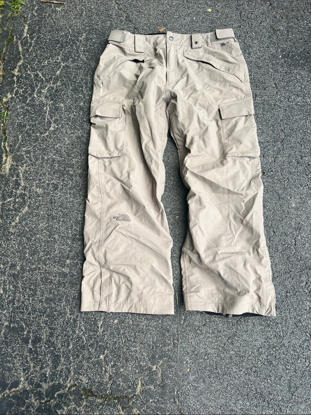 The North Face Beige Snow/Ski Cargo Pants